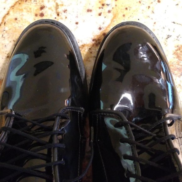 Bates Black Mens High Gloss Oxford main image 8